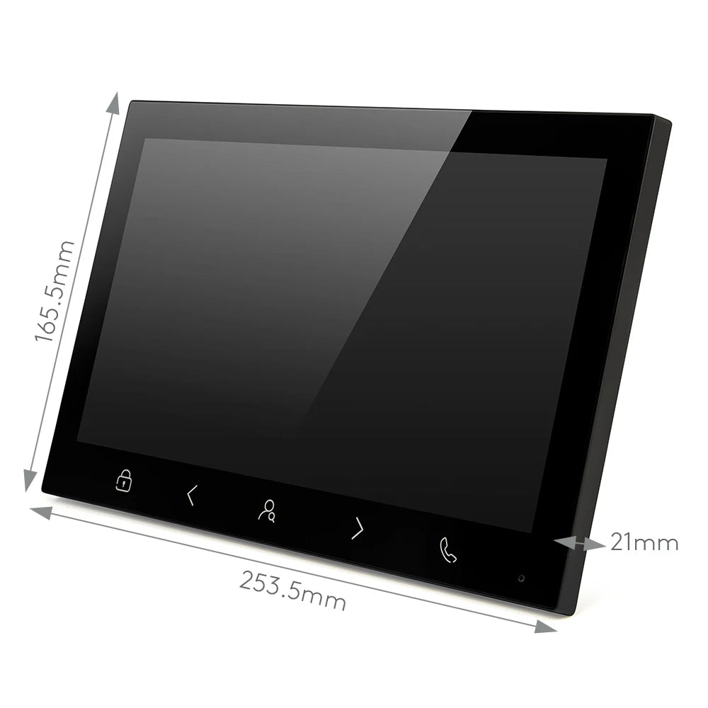 HOMSECUR XM103D 10" WIFI Indoor Monitor for HDS 4 Wire Video Doorphone Entry Intercom