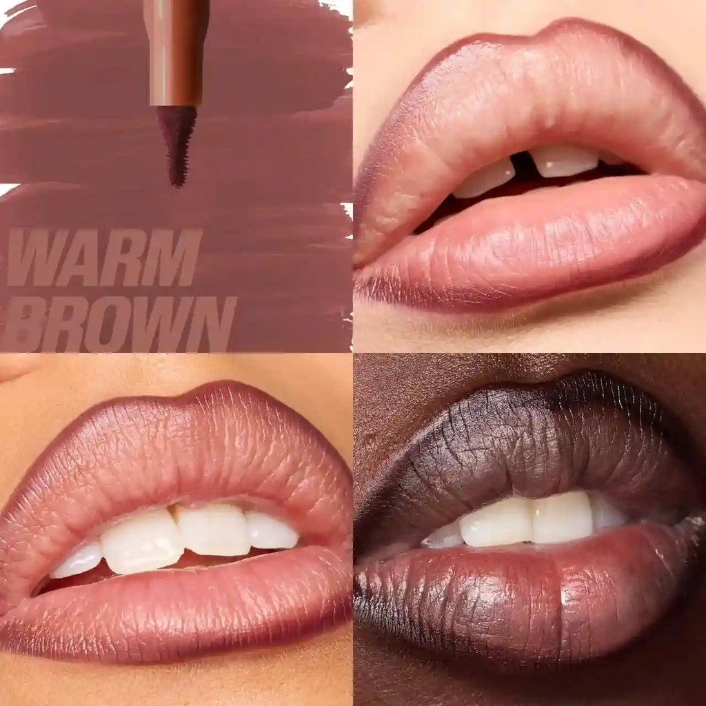 Matte Lip Liner Pencil: Waterproof, Long-Lasting & Nourishing Formula Lip Care Tidesmit