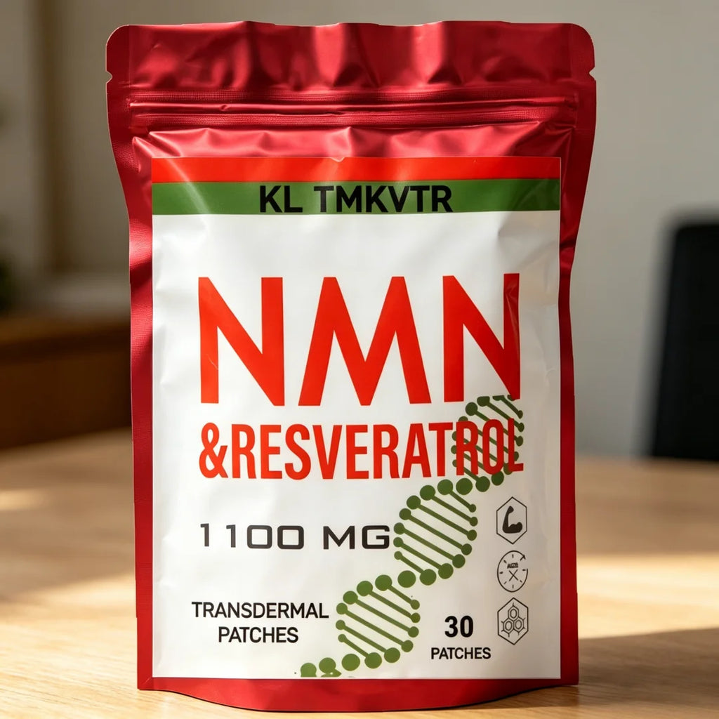 30 Patches NMN (Nicotinamide Mononucleotide ) Transdermal Patches With Resveratrol for Anti-aging Antioxidant Health