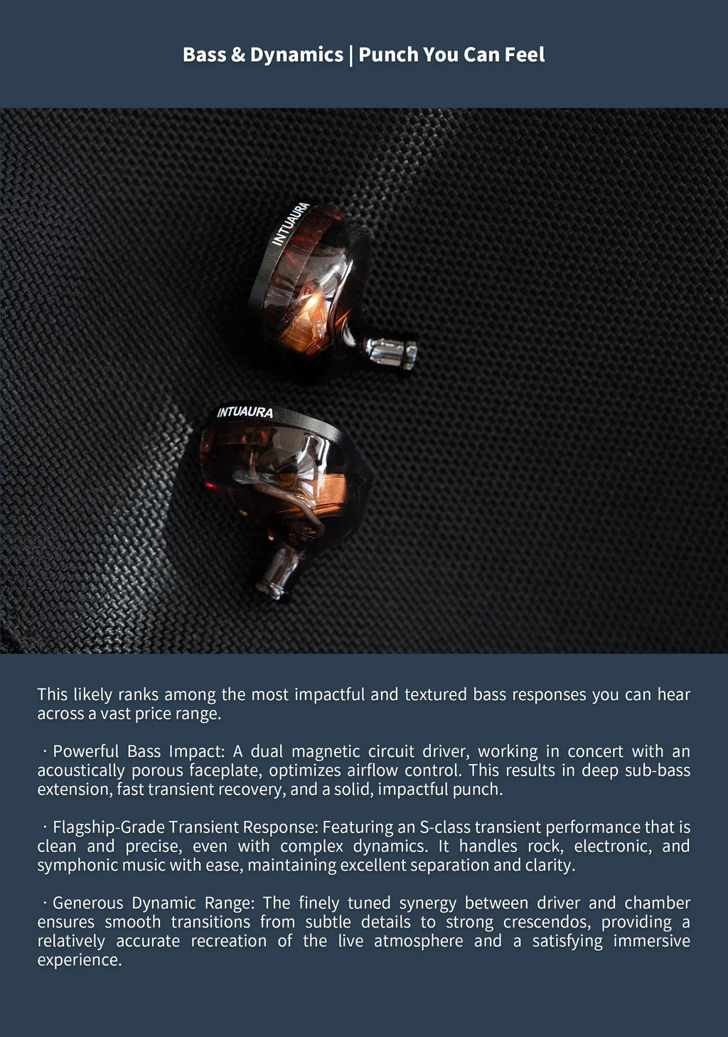 Tidesmit Wireless In-Ear Headphones | High-Fidelity Audio | 146.95 Tidesmit