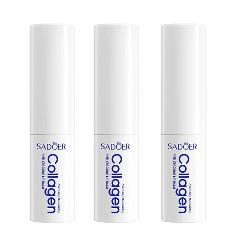 Moisturizing Lip Balm Treatment - 3 Pack Nourishing Care Lip Care 3pcs Tidesmit
