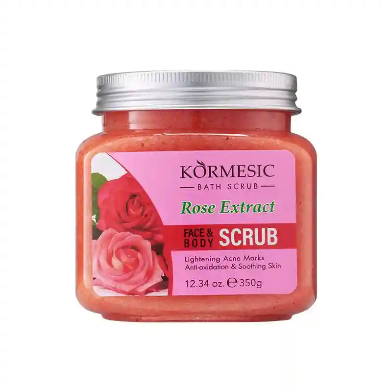Turmeric Body Scrub for Deep Exfoliation | Natural Brightening Skincare Scrubs Treatments Rose Tidesmit