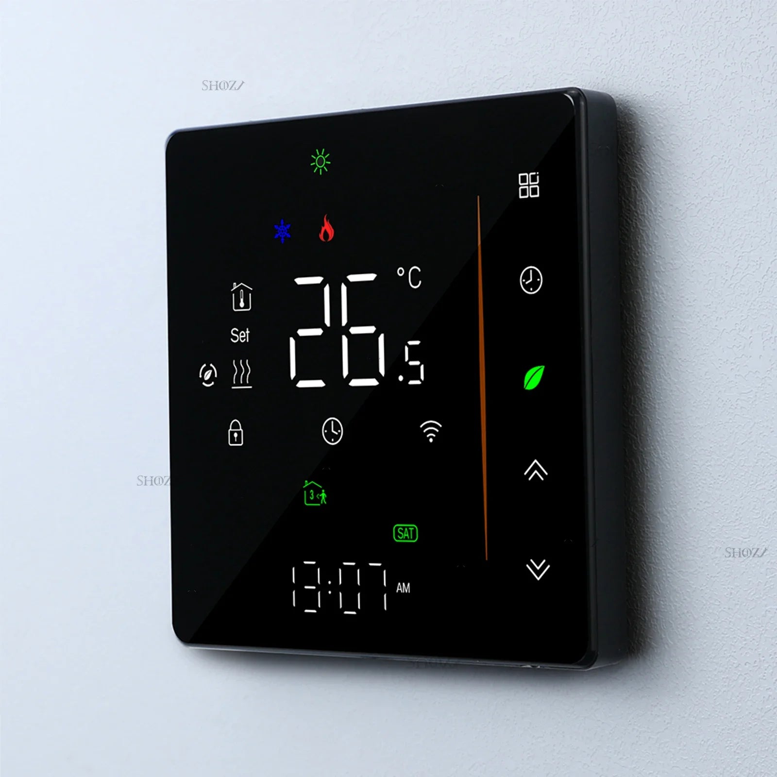 Smart WiFi Thermostat for Floor Heating&Cooling System Compatible with Gas Boiler Heat Pump HVAC Control Controller/Actuator