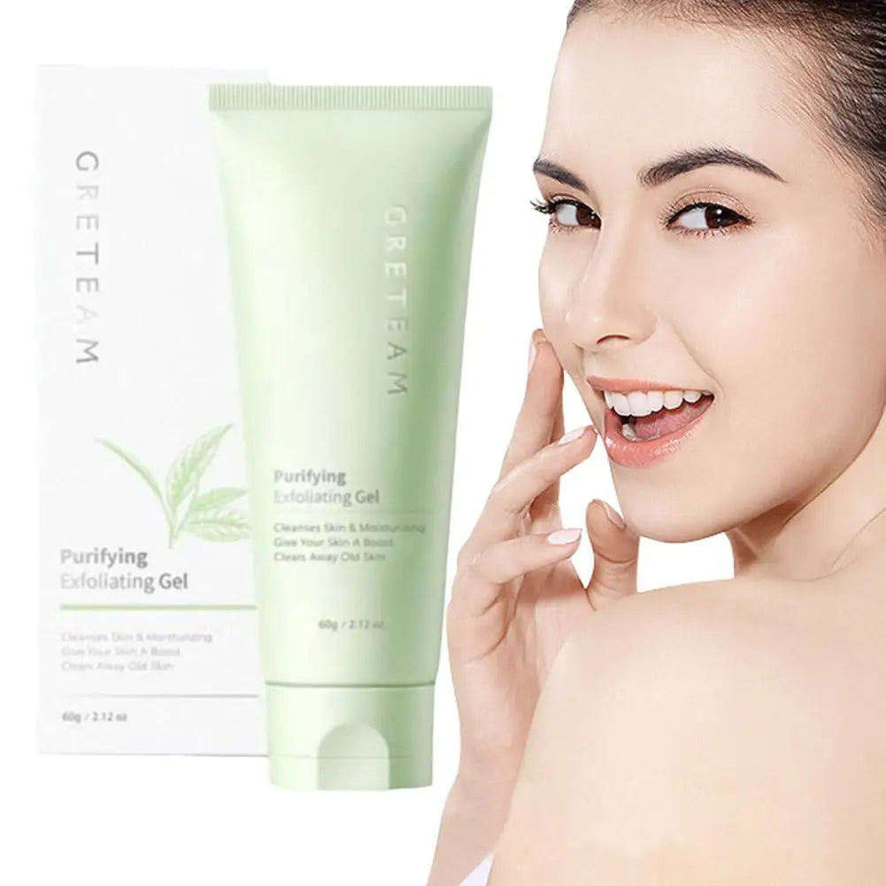 Professional Exfoliating Gel for Face - Deep Cleaning Scrub (60g) Scrubs Treatments Tidesmit