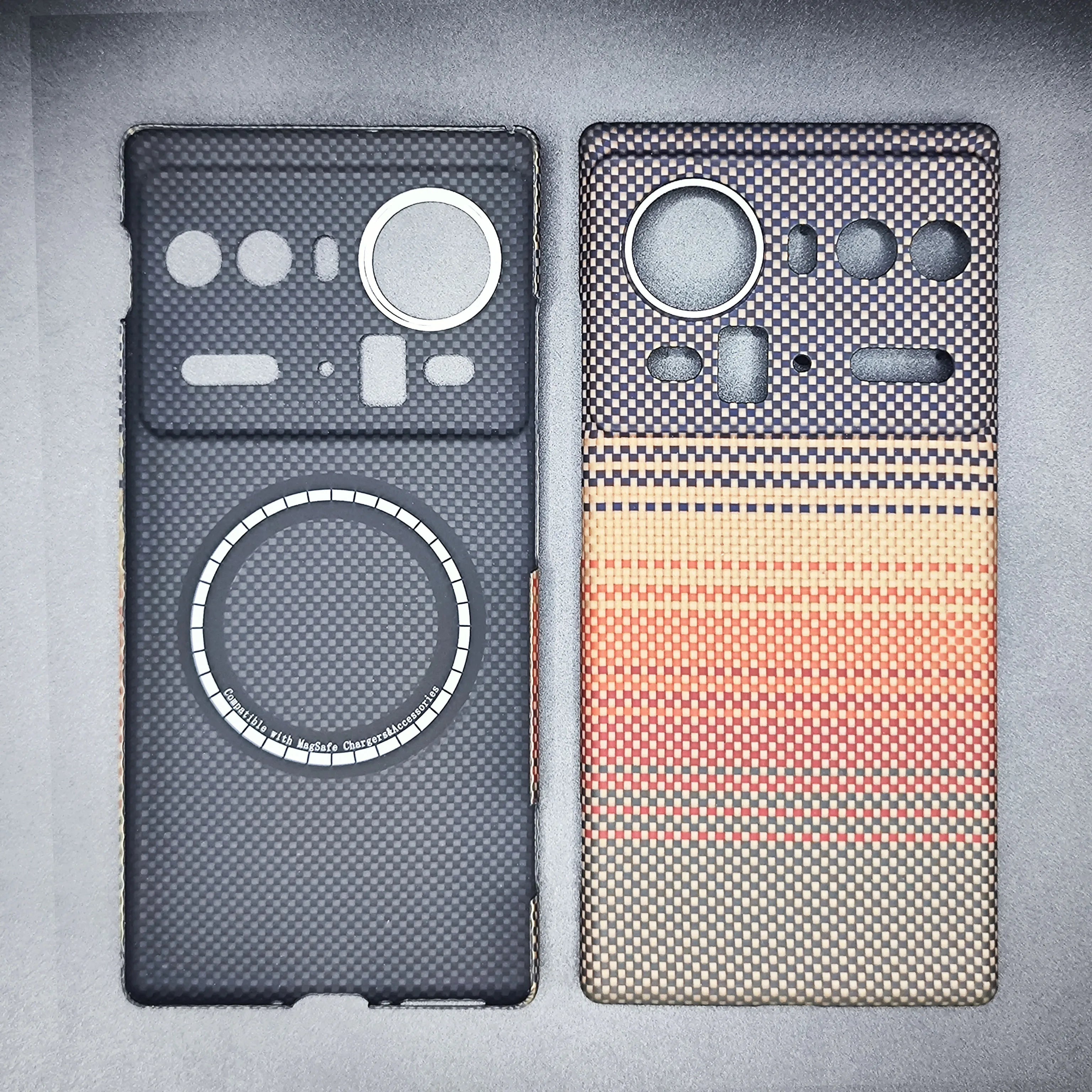 Nubia Z80 Ultra Aramid Fiber Case - Slim Magnetic Shock-Absorbing Cover Sunset Magsafe China Mainland Tidesmit