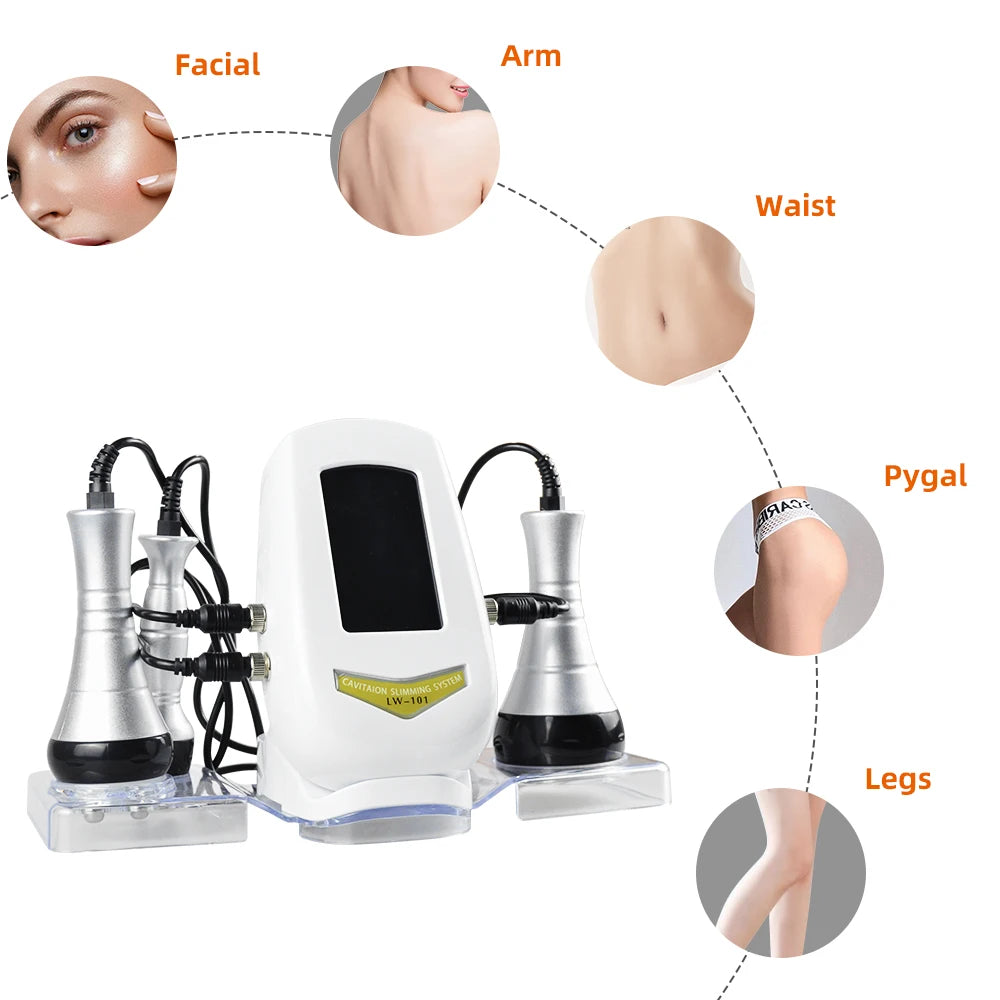 3-in-1 Body Slimming Massager with Heat Therapy & Deep Tissue Function Body Shaping Massage Equipment Tidesmit