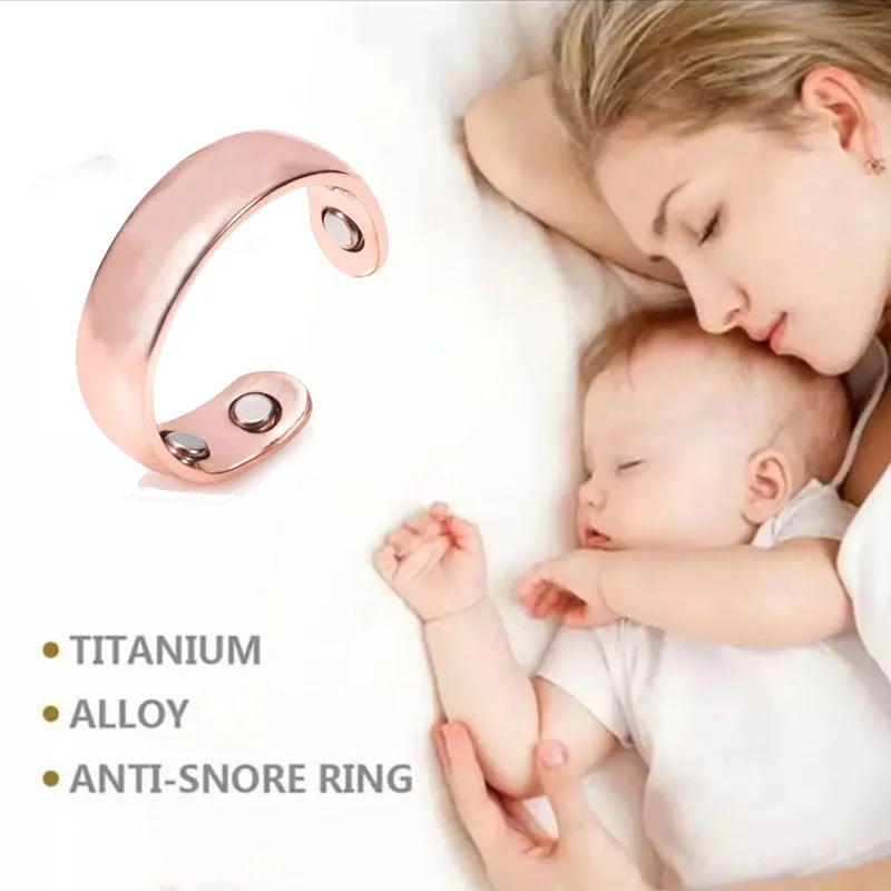 Anti Snoring Acupressure Ring - Adjustable Natural Sleep Aid Tidesmit Tidesmit
