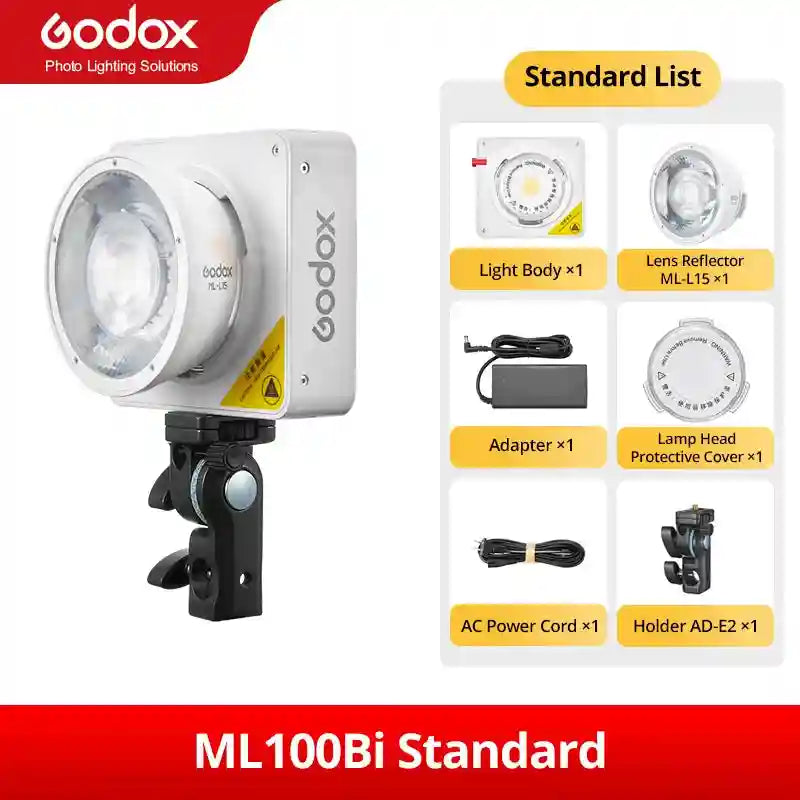 Tidesmit 120W Bi-Color LED Video Light for Content Creation ML100Bi Tidesmit
