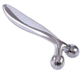 3D Roller Face Massager: Silver Slimming Tool for Facial Toning Eye Massage Instrument Silver Tidesmit