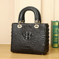 New Crocodile Pattern Luxury Designer Handbag One Shoulder Crossbody Genuine Leather Fashion Women's Bag High-end  сумка женская