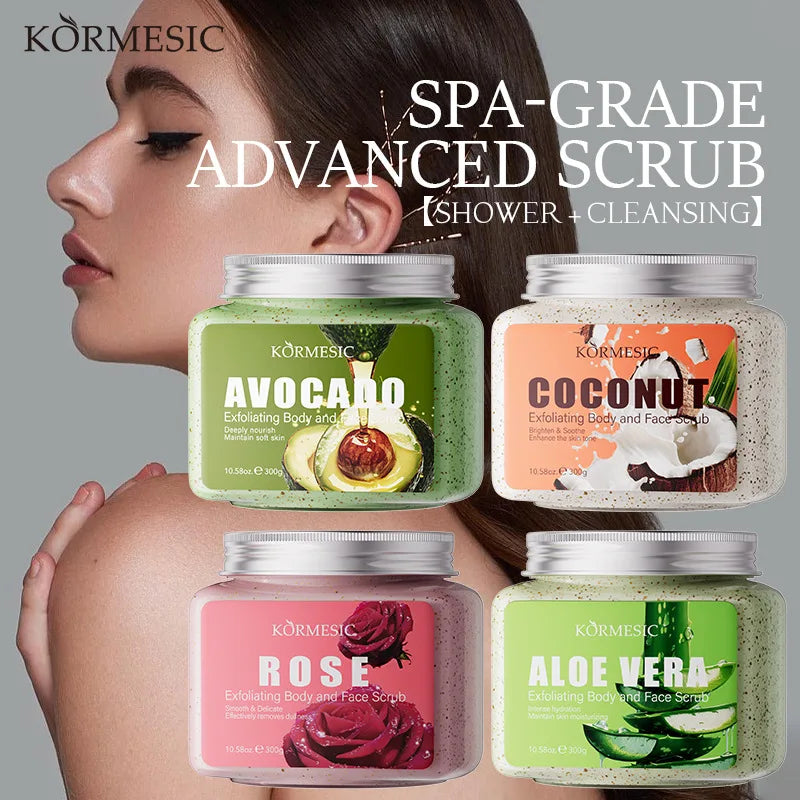Avocado Facial Scrub & Moisturizing Cream - Natural Exfoliation Care Scrubs Treatments Tidesmit