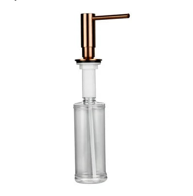 Gunmetal Liquid Soap Dispenser Plastic Bottle The 360 Degree Swivel Head Kitchen Installed In Sink Is Convenient And Simple