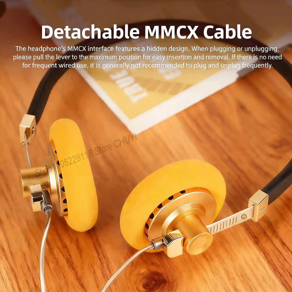 Wired Over-Ear Headphones with 40mm Drivers | High-Fidelity Audio Tidesmit