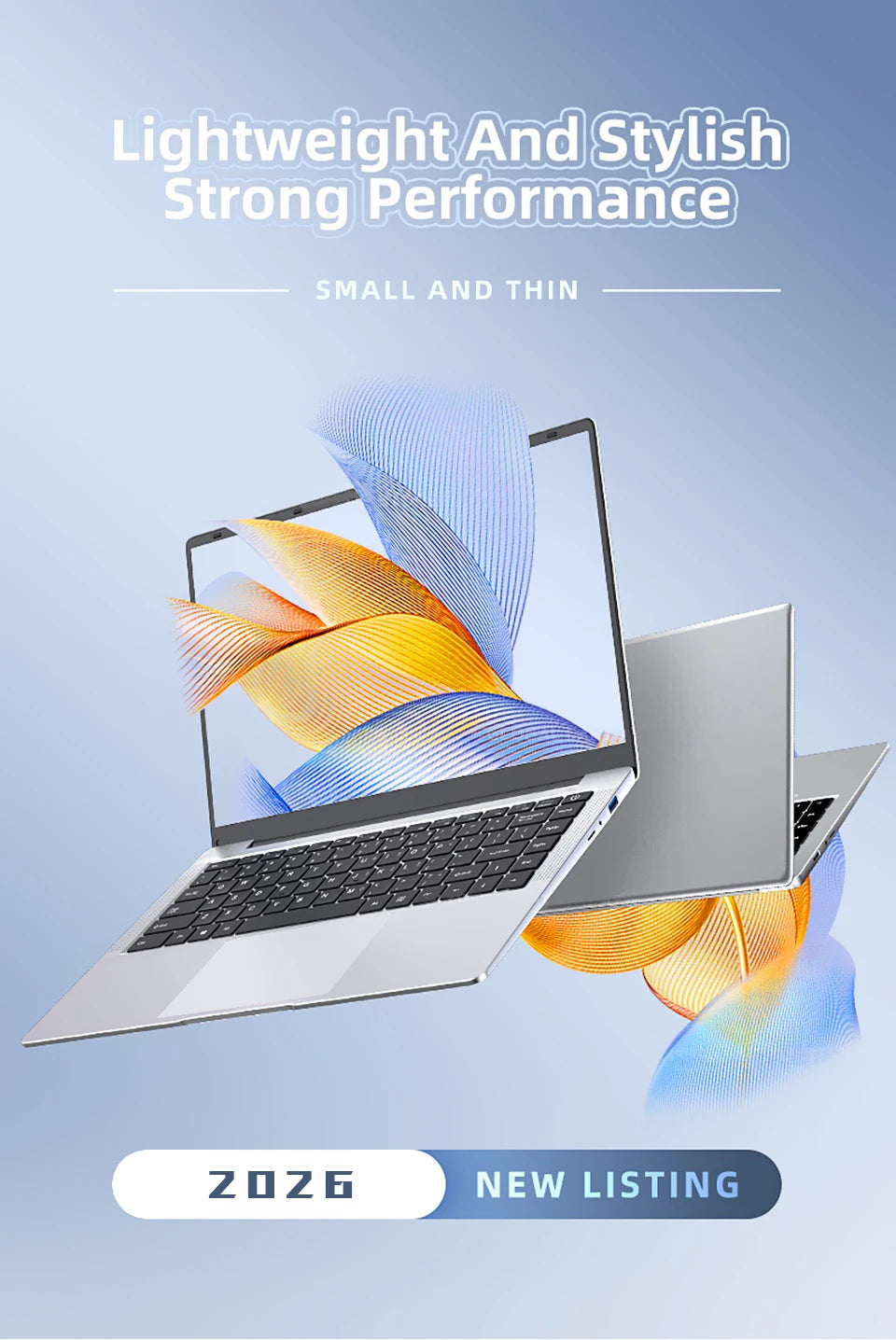 2026 Intel Core i7 9850H Intel A3950 Ultra Slim Laptop 14.1“ Windows 11 Notebook Computer 12GB RAM 1TB SSD Office Study Laptop