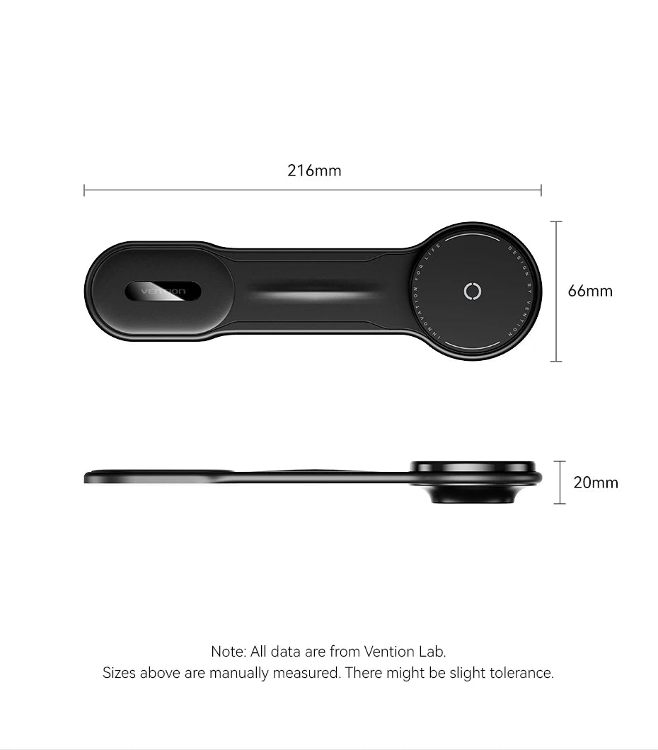 Magnetic Wireless Car Phone Charger - 15W Qi Certified Mount Tidesmit