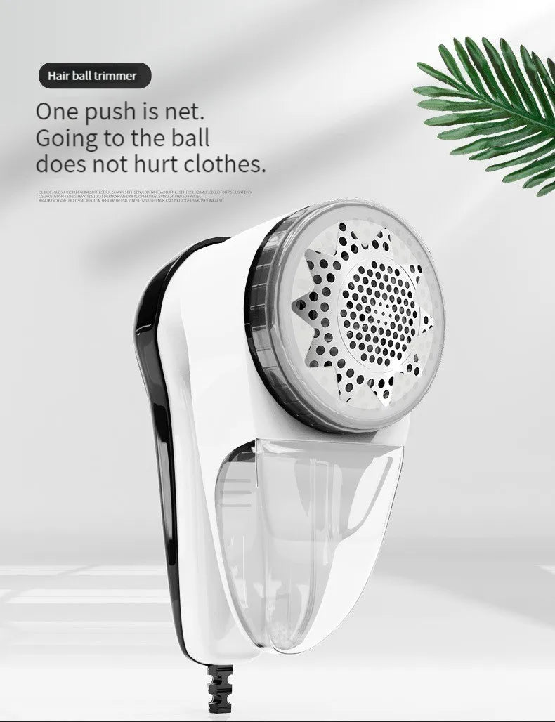 Tidesmit professional rechargeable electric lint remover and fabric shaver for clothes with portable fuzz brush