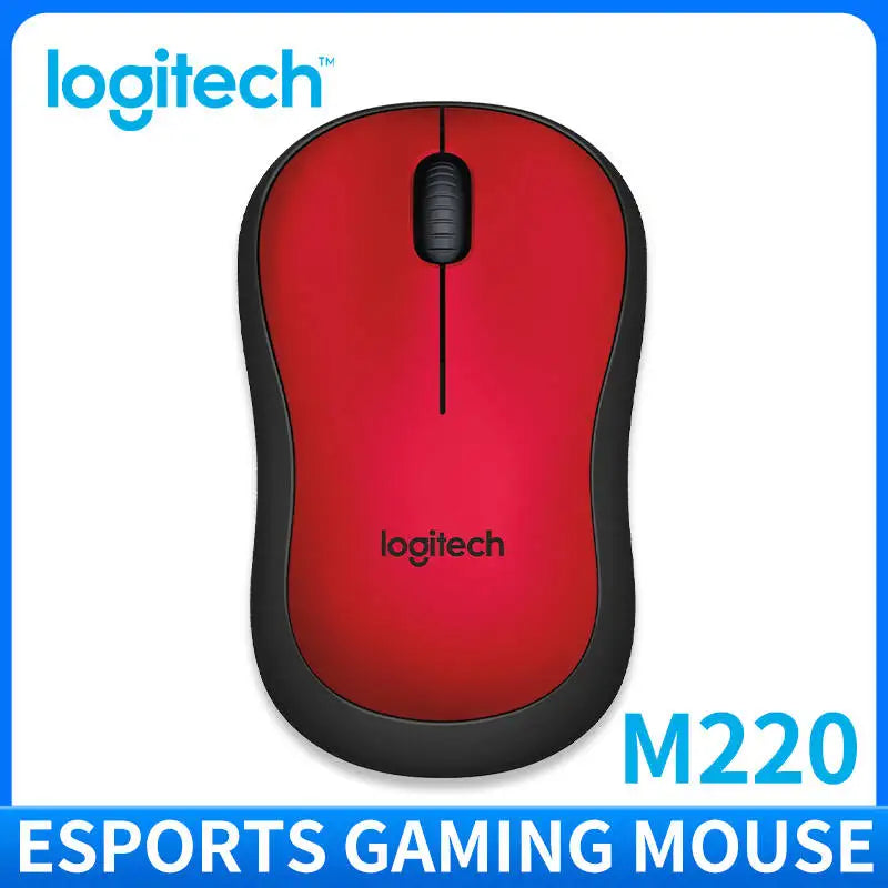 Logitech M220 Wireless Mouse Laptop Business Office Silent Portable Home Game Boys and Girls Super handy office mouse