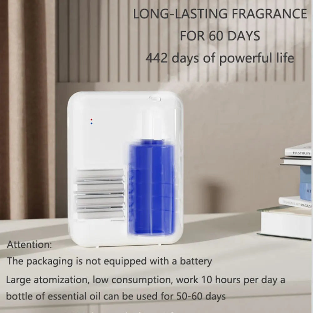 Smart Waterless Essential Oil Diffuser Home Fragrance Oil Scent Machine  Desktop Bluetooth Controlled Aroma Diffuser for Hotel