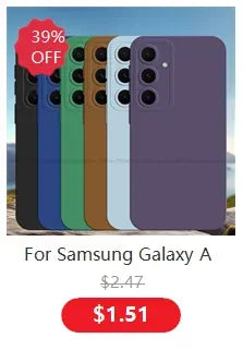 Samsung Galaxy A55 Screen Protector - 9H Tempered Glass 4-Pack Tidesmit