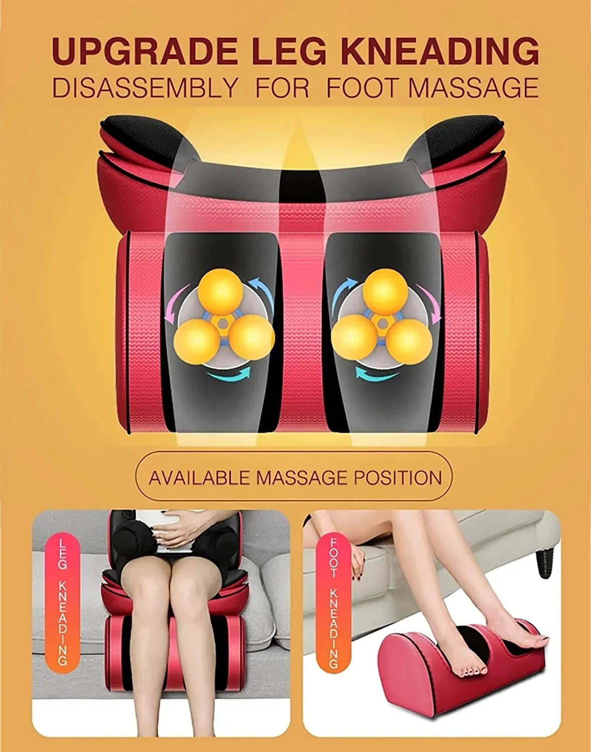 Zero Gravity Massage Chair - Foldable Electric Massager with Heat Massage Chairs Tidesmit