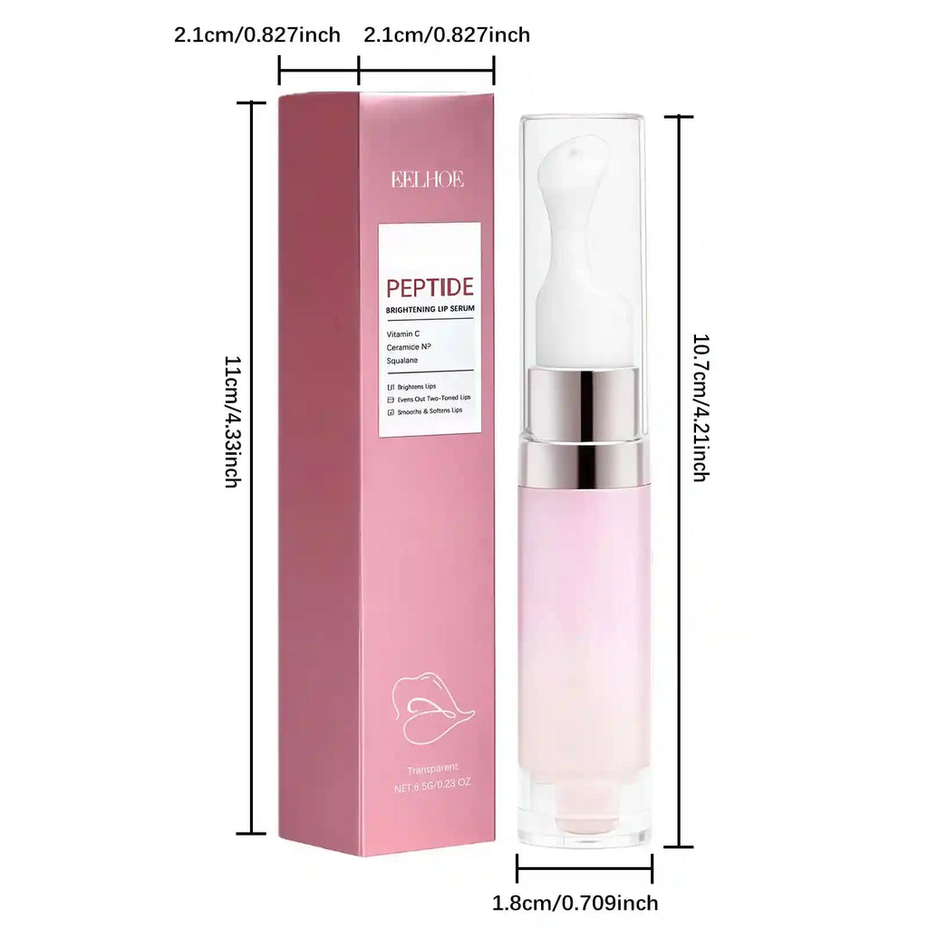 Hydrating Lip Serum: Plumping & Smoothing Lip Treatment | Tidesmit Lip Care Transparent Tidesmit
