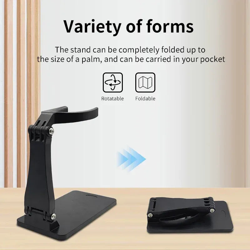Universal Adjustable Barcode Scanner Stand Barcode Reader Stand, Large Base, Removable, Super Stable, Compatible with All Types