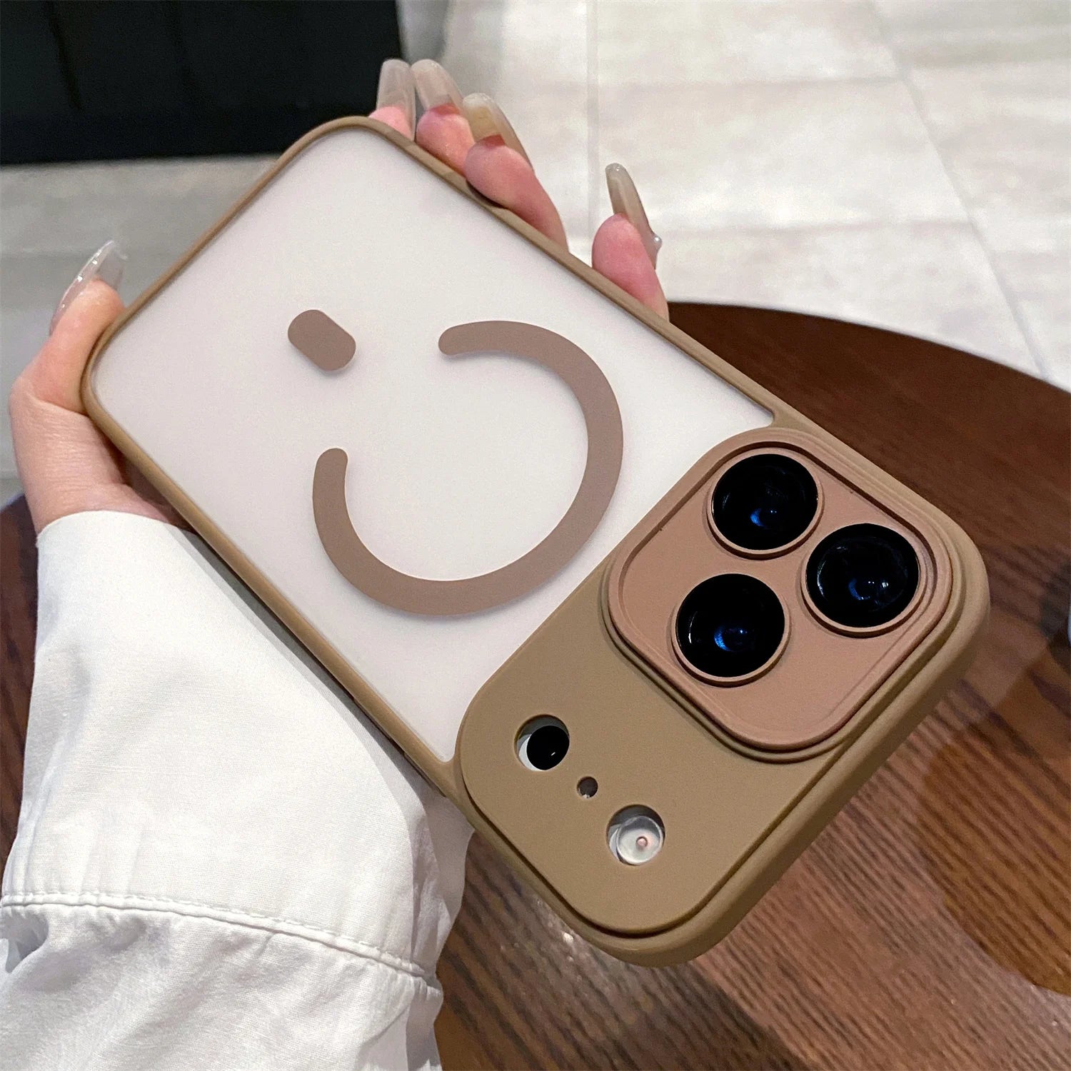 iPhone 17 Pro MagSafe Case with Lens Protector - Black | Tidesmit Desert Gold Tidesmit