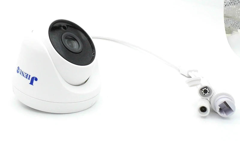 JIENUO 5MP Dome Wifi IP Camera 128G 64G 32G Cctv Security Surveillance Wireless Infrared Night Vision Onvif 1080P Home Cam CamHi