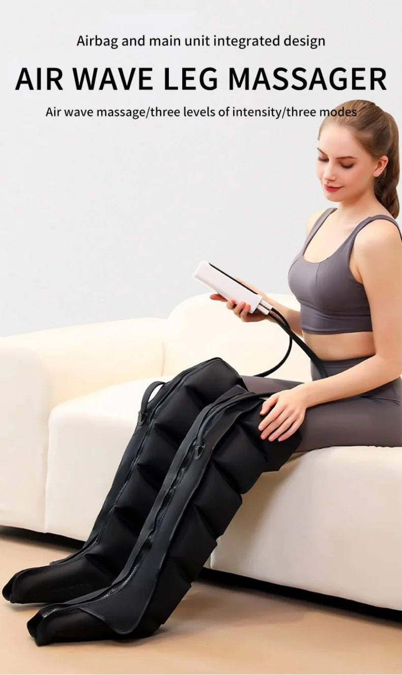 Leg Massager for Circulation: Air Compression Relief by Tidesmit Body Shaping Massage Equipment Tidesmit