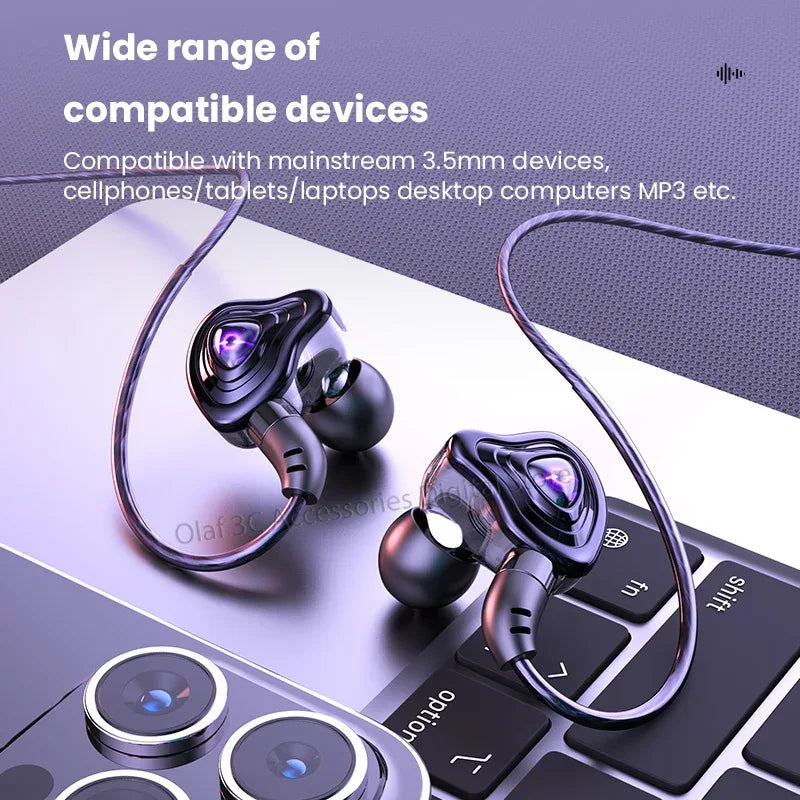 Tidesmit USB-C Wired Earbuds with 9D HiFi Stereo Bass - S16 Series Tidesmit