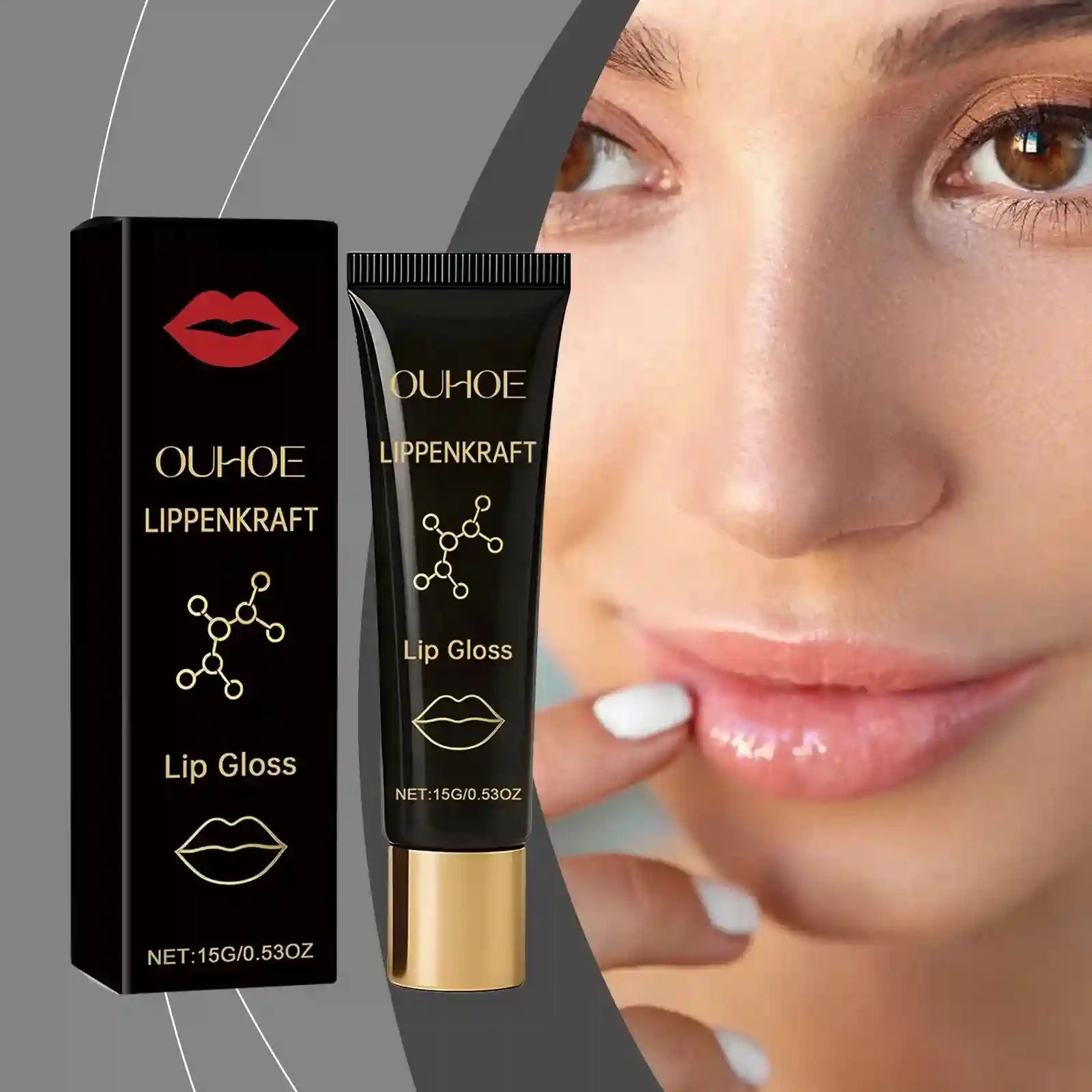 Natural Honey Lip Plumper Oil | Instant Volumizing Moisturizing Lip Care Lip Care Tidesmit