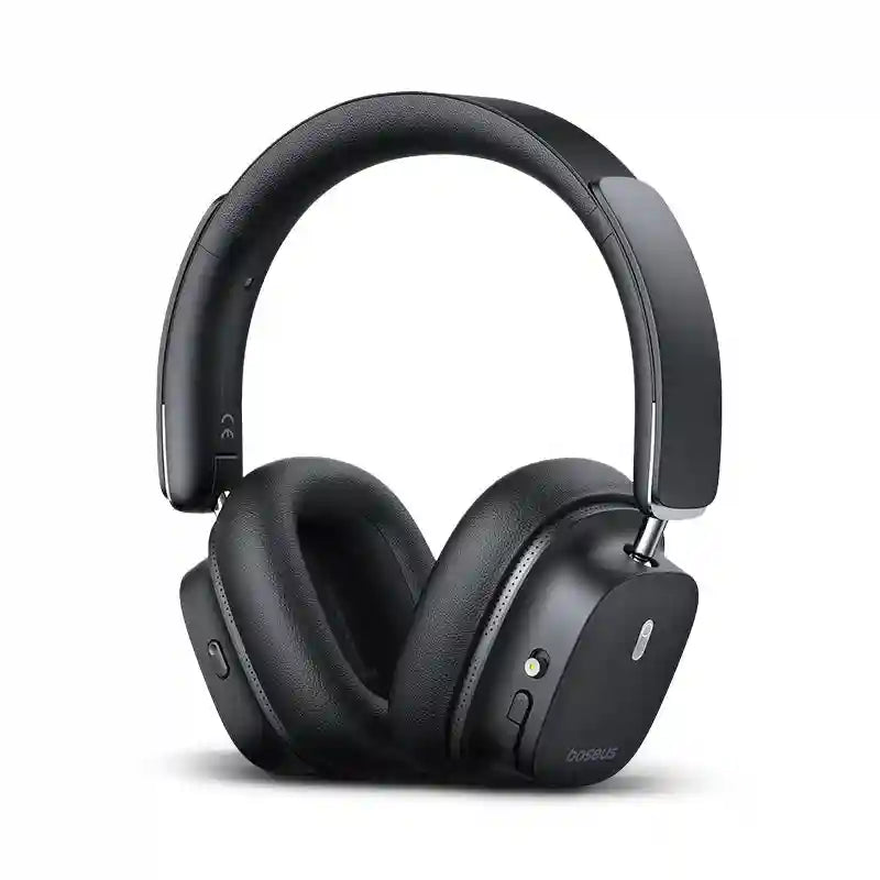 Tidesmit Wireless Headphones: Active Noise Cancellation & Spatial Audio Black Tidesmit