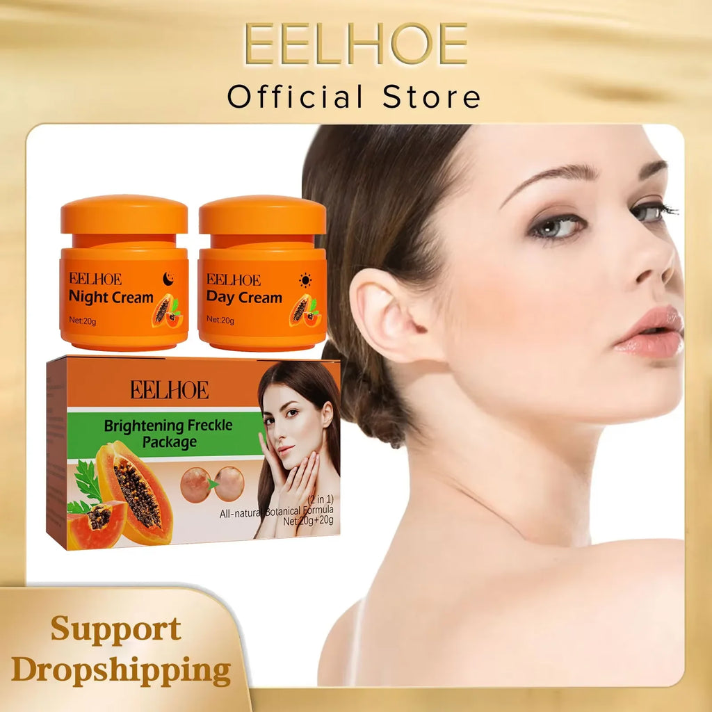 Tidesmit EELHOE whitening freckle cream for dark spot correction and skin brightening with papaya extract 40g