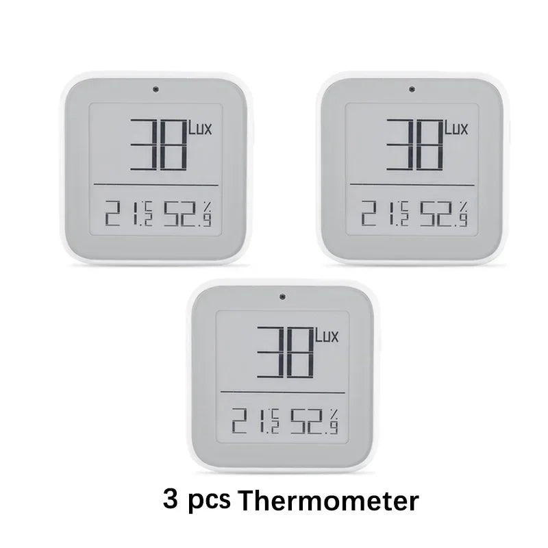 SmartLife Tuya Smart ZigBee Bluetooth-Compatible Mesh Brightness Thermometer Light Temperature Humidity Detector Wireless Remote