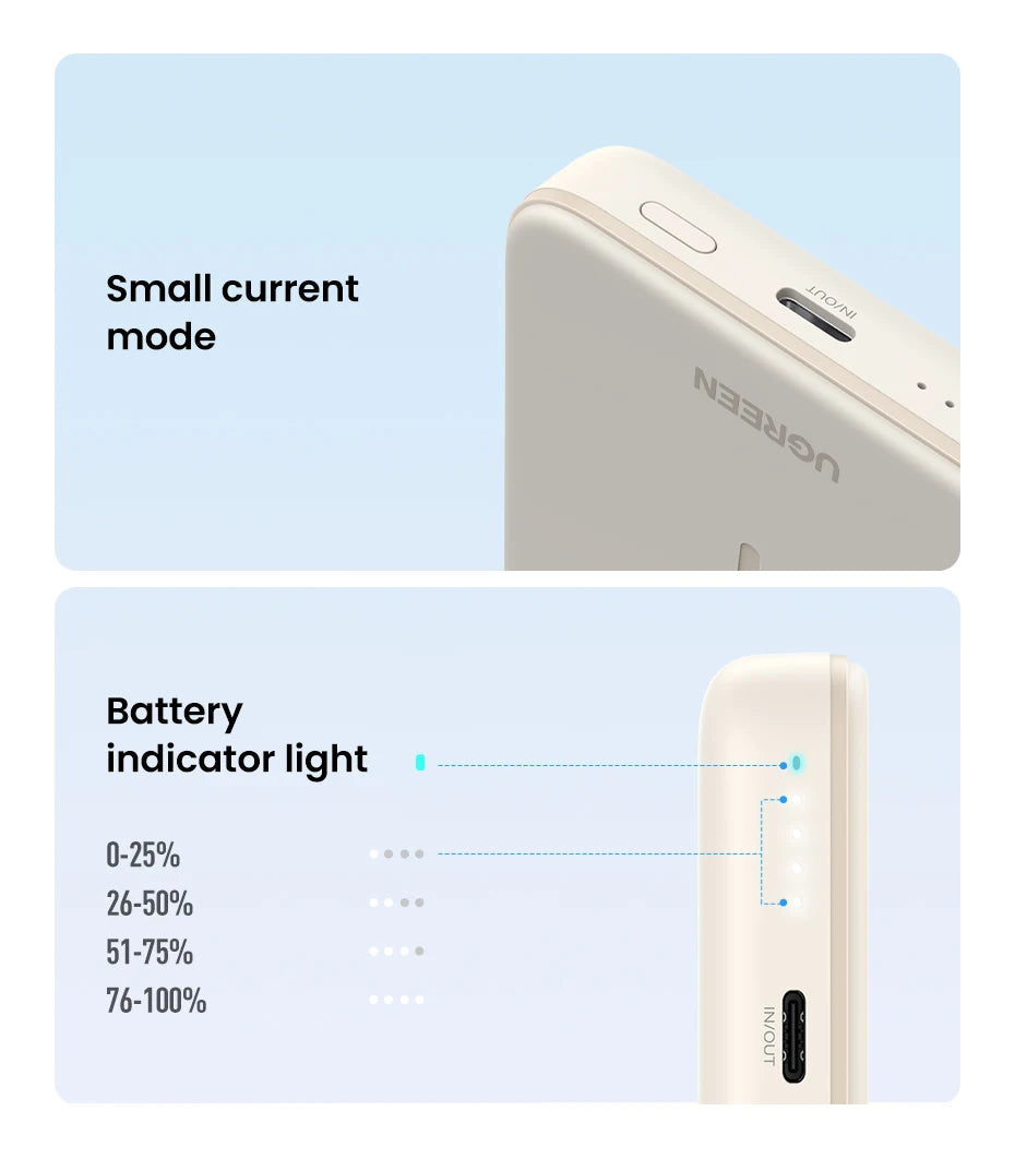 10000mAh Magnetic Portable Charger with Fast PD Power Delivery Tidesmit