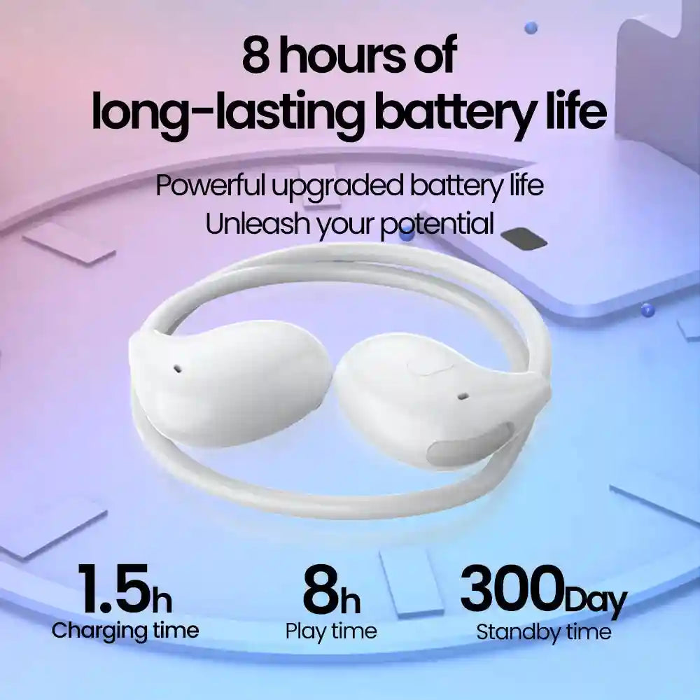 Air Conduction Wireless Sports Headphones - Open Ear Bluetooth Headset Tidesmit