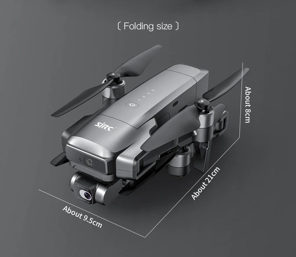 4K GPS Drone With Gimbal – Professional Obstacle Avoidance Quadcopter Tidesmit