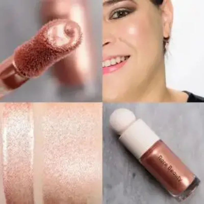 Tidesmit shimmering liquid blush and highlighter gel for radiant face makeup and natural glow contour