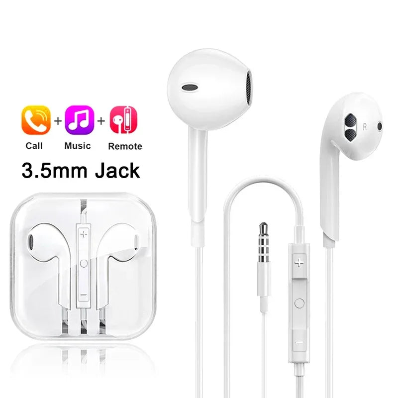 USB C Wired Earbuds with Microphone for Android Phones by Tidesmit For 3.5 MM Tidesmit