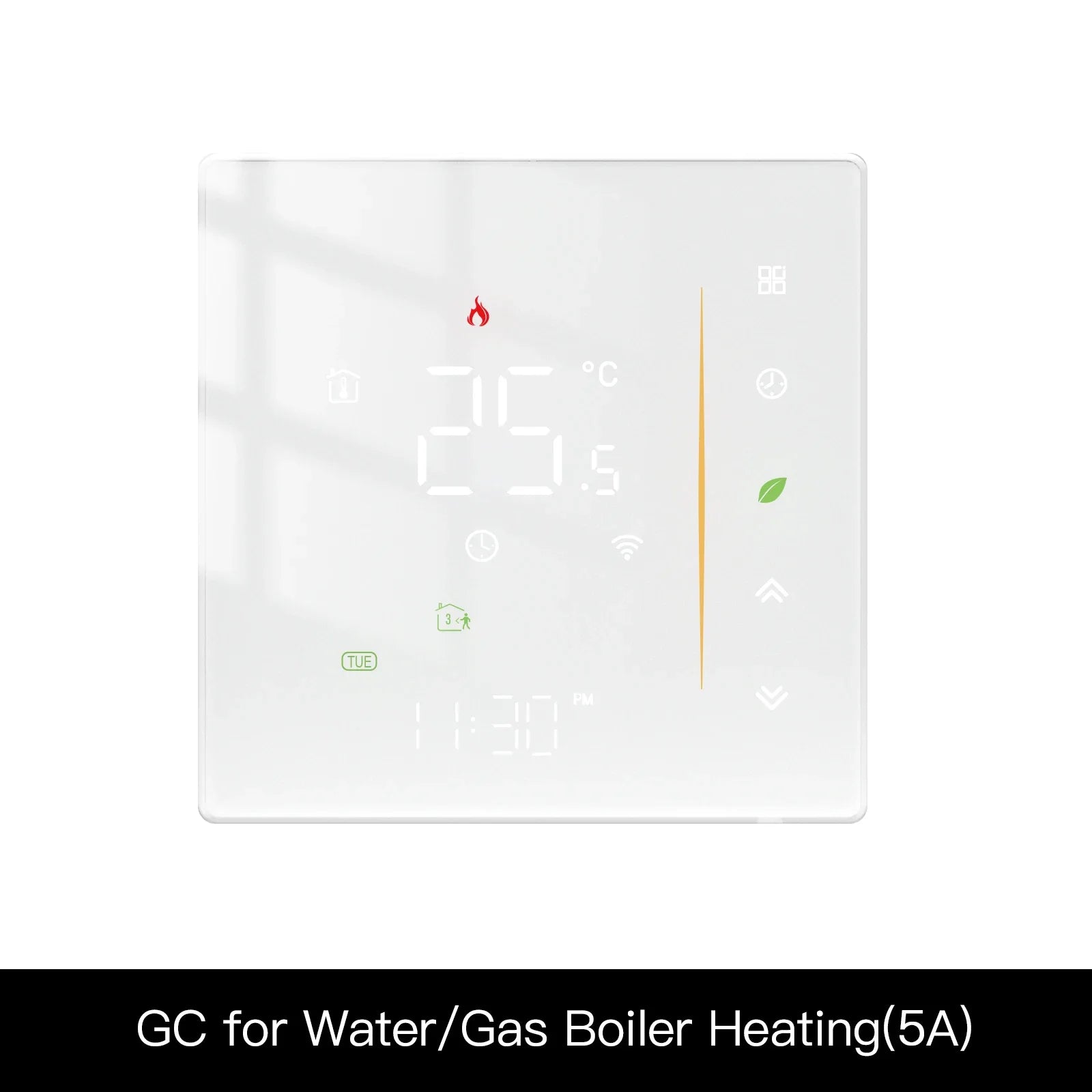 Thermostat WiFi Wireless Room Temperature Controller of Water/Electric Floor Heating Gas Boiler Humidity Tuya Work with Alexa