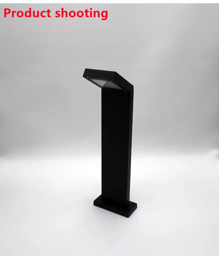 Waterproof IP65 LED Lawn Light AC85~265V 12W Seven Aluminum Street lamp For Garden Path Landscape Villa Courtyard Villa Decorate