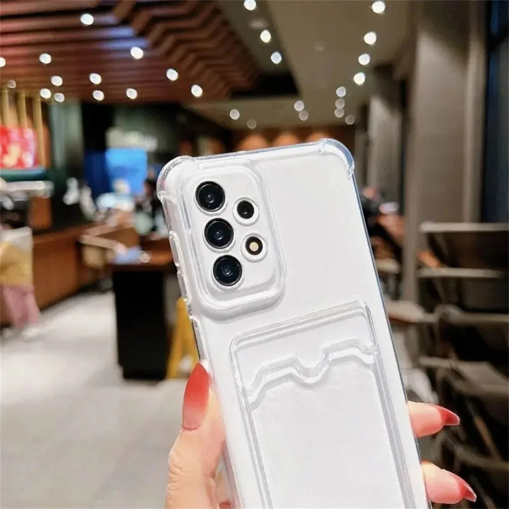 Clear Phone Case for Samsung Galaxy: Slim Shock-Absorbing Cover Tidesmit