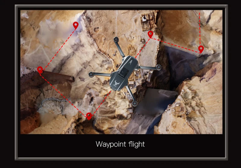 4K GPS Drone with HD Camera - Foldable Obstacle Avoidance Tech Tidesmit