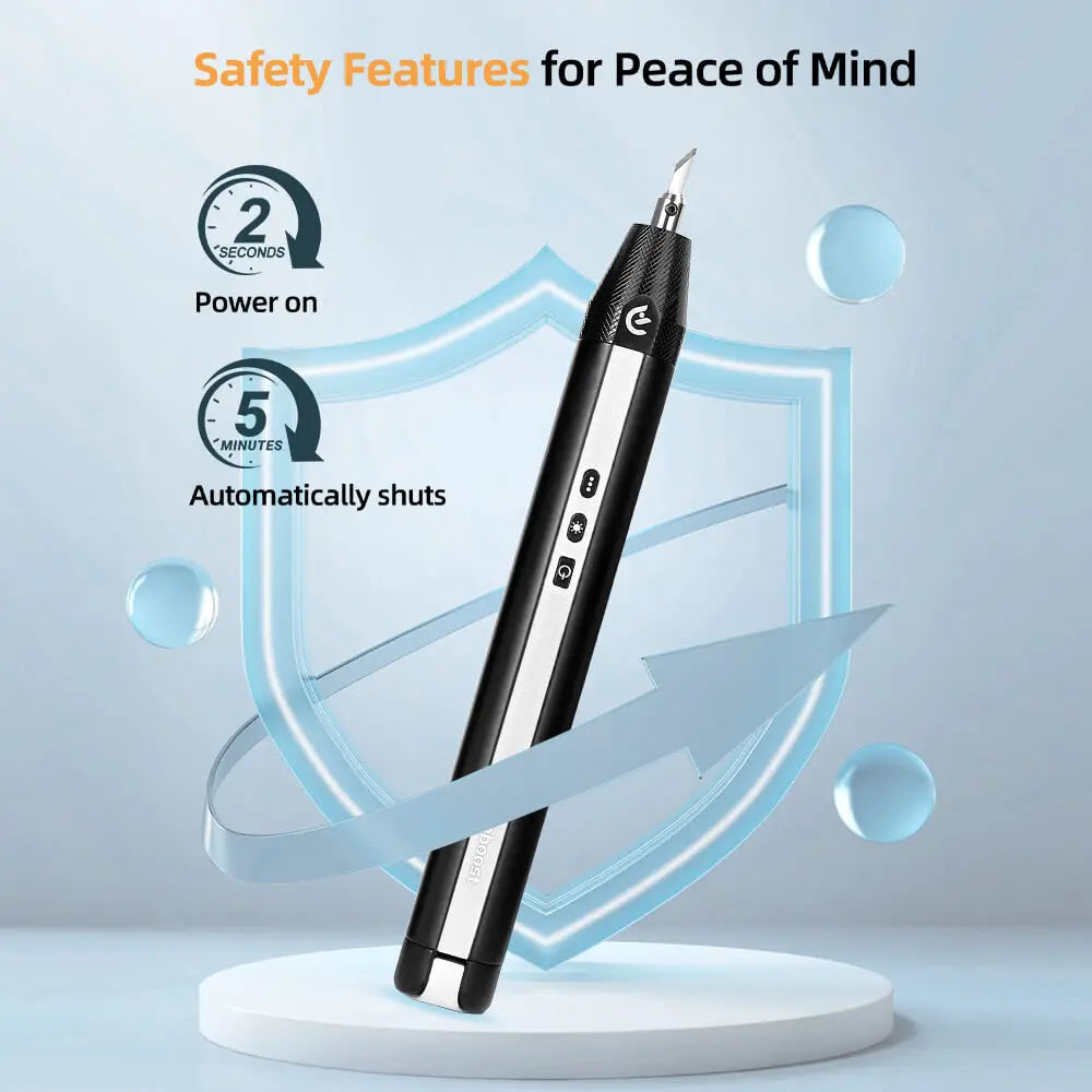 Cordless Ultrasonic Cutter 40KHz Precision Craft Tool for Acrylic Leather Model and More Creative Craft Tool