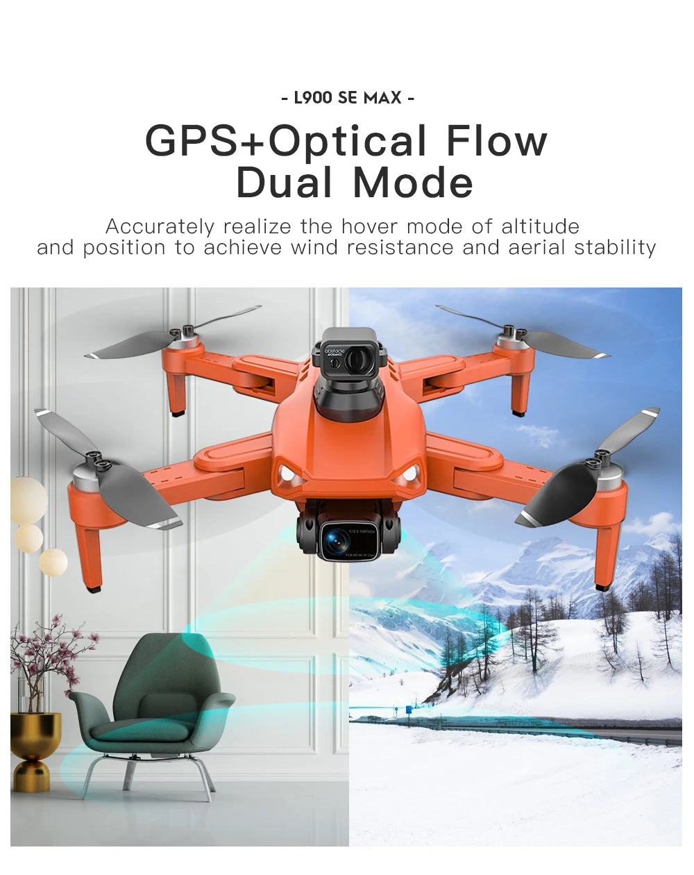 4K GPS Drone with Obstacle Avoidance and FPV Camera | Tidesmit Tidesmit