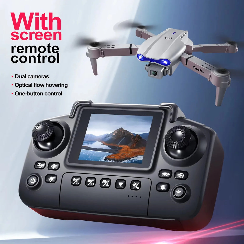 4K Camera Drone Foldable Quadcopter - Beginner-Friendly Tech Tidesmit