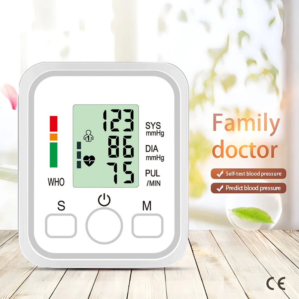 Finger Pulse Oximeter Or Blood Pressure Monitor Kit, Heart Rate SpO2 Saturation Meter Home Medical Device