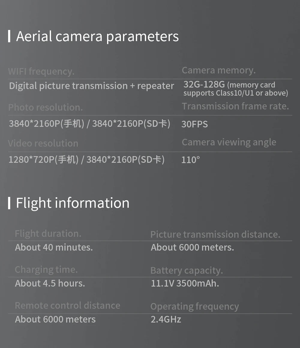 4K GPS Camera Drone with Obstacle Avoidance and Gimbal - Tidesmit Tidesmit