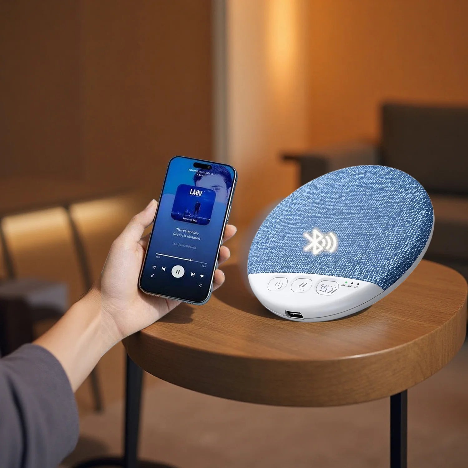 Bedroom Pillow Speaker For Sleeping Multi-functional Bluetooth Music Audio With White Noise Immersive Sleep Perfect GIft