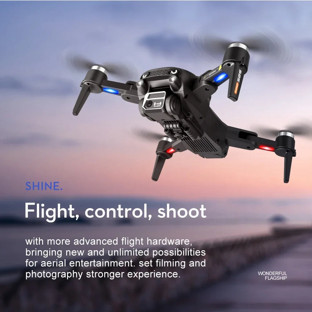 Camera Drone with Obstacle Avoidance - Foldable 8K GPS Quadcopter Tidesmit
